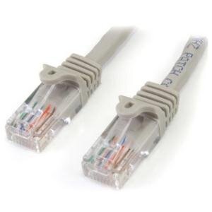 STARTECH 3m Gray Snagless UTP Cat5e Patch Cable-preview.jpg